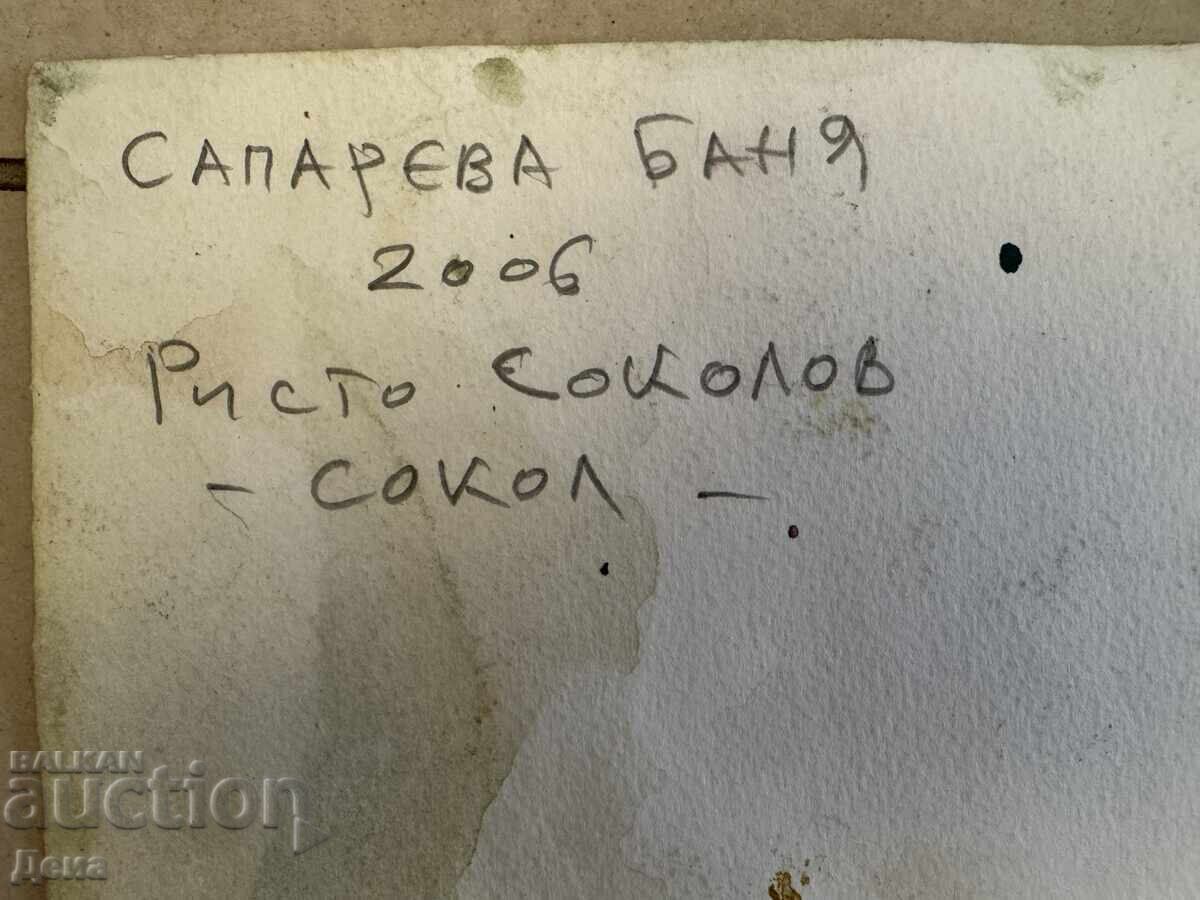 Аукцион Ристо Соколов акварел 2006г