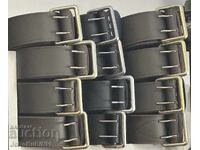 LOT OF OFFICER Leather Belts—12 pieces
