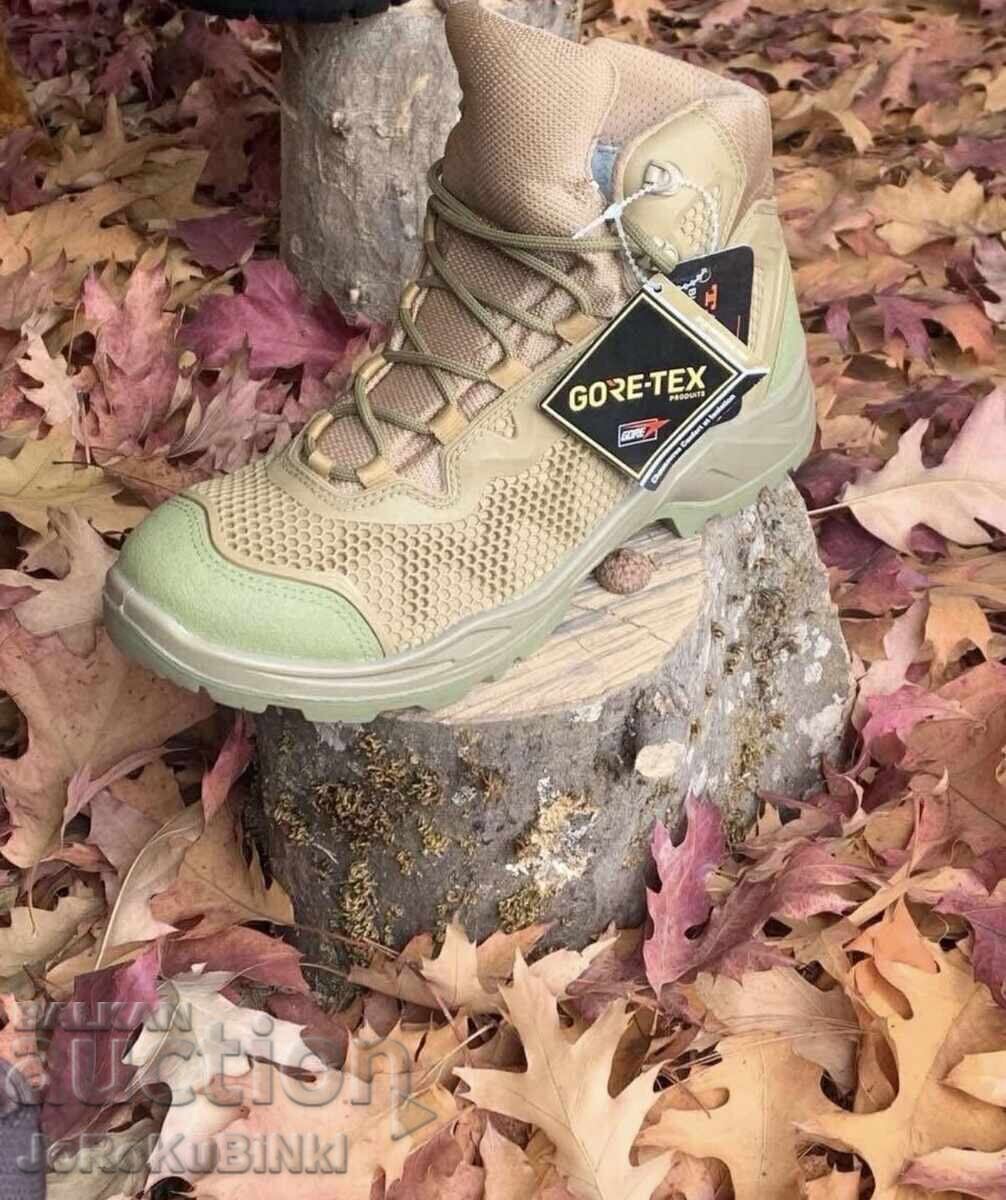 Auction  Tactical Boots with Membrane and Kevlar + Gift — Hat + Belt