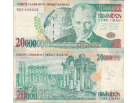 tino37 - TURKEY - 20,000,000 LIRA - 1999