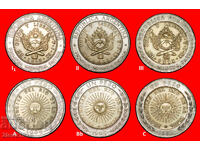 COREEA, MAREA BRITANIE, MEXIC, ITALIA 1994-2016: ARGENTINA★1 PESO 1995!
