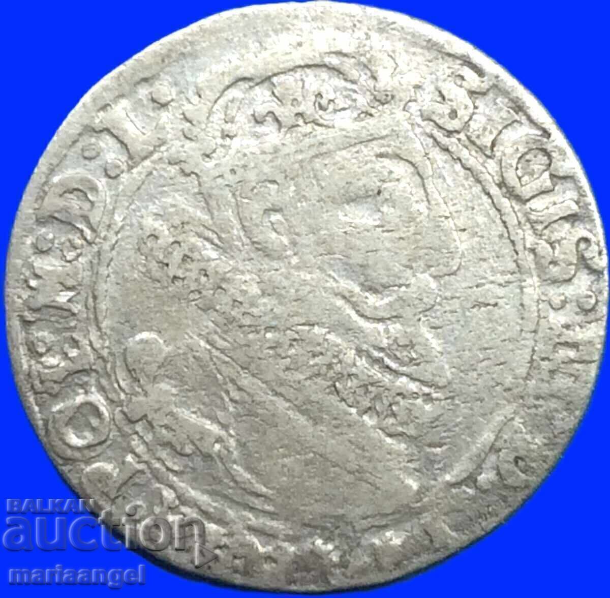 Poland 6 groszy (Szestak) 1624 Sigismund III Vase silver - rare - 6