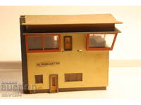 H0 1/87 KIBRI CASĂ MACHETĂ CLĂDIRE MODEL FEROVIAR GARĂ