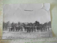 Vintage photo of the historic flyover of the "Graf Zeppelin"