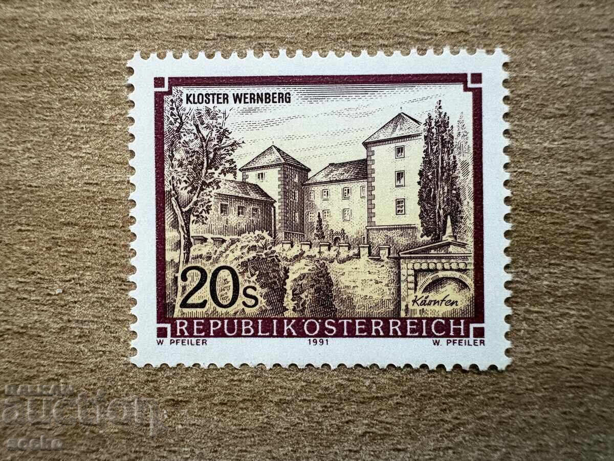 Австрия - Манастирът Вернберг (1991) MNH