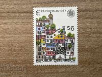 Австрия - Марки EUROPA - Модерна архитектура (1987) MNH
