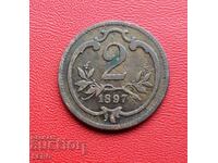 Austria-Ungaria-2 Heller 1897