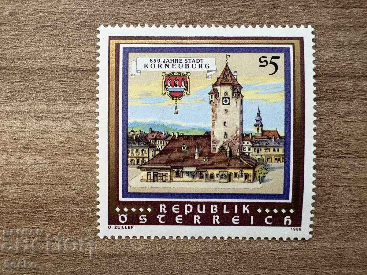 Αυστρία - 850 χρόνια πόλη Κορνεϊμπούργκ (1986) MNH