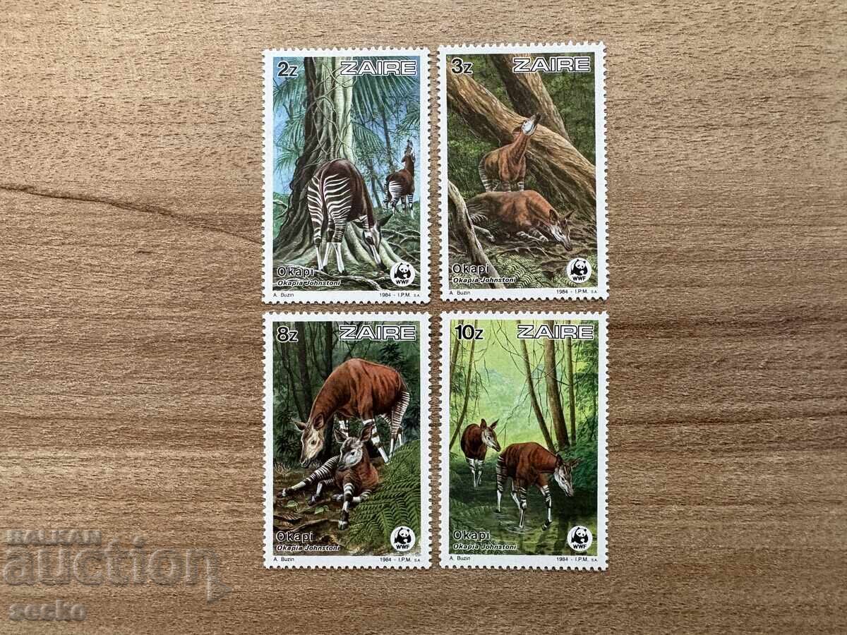 Zaire - Okapi (1984) MNH Zaire - Okapi (1984) MNH