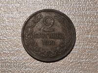 2 stotinki from 1912
