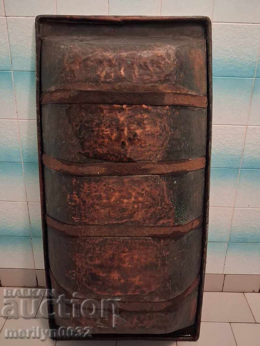 Old copper trough household vessel basin copper - 5 Old copper trough household vessel basin copper - 5