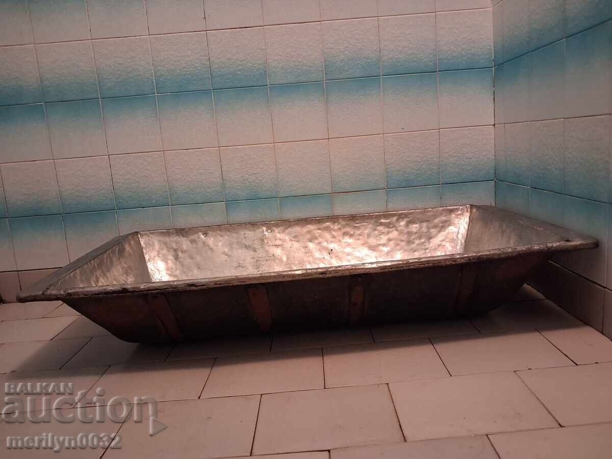 Old copper trough household vessel basin copper - 7 Old copper trough household vessel basin copper - 7