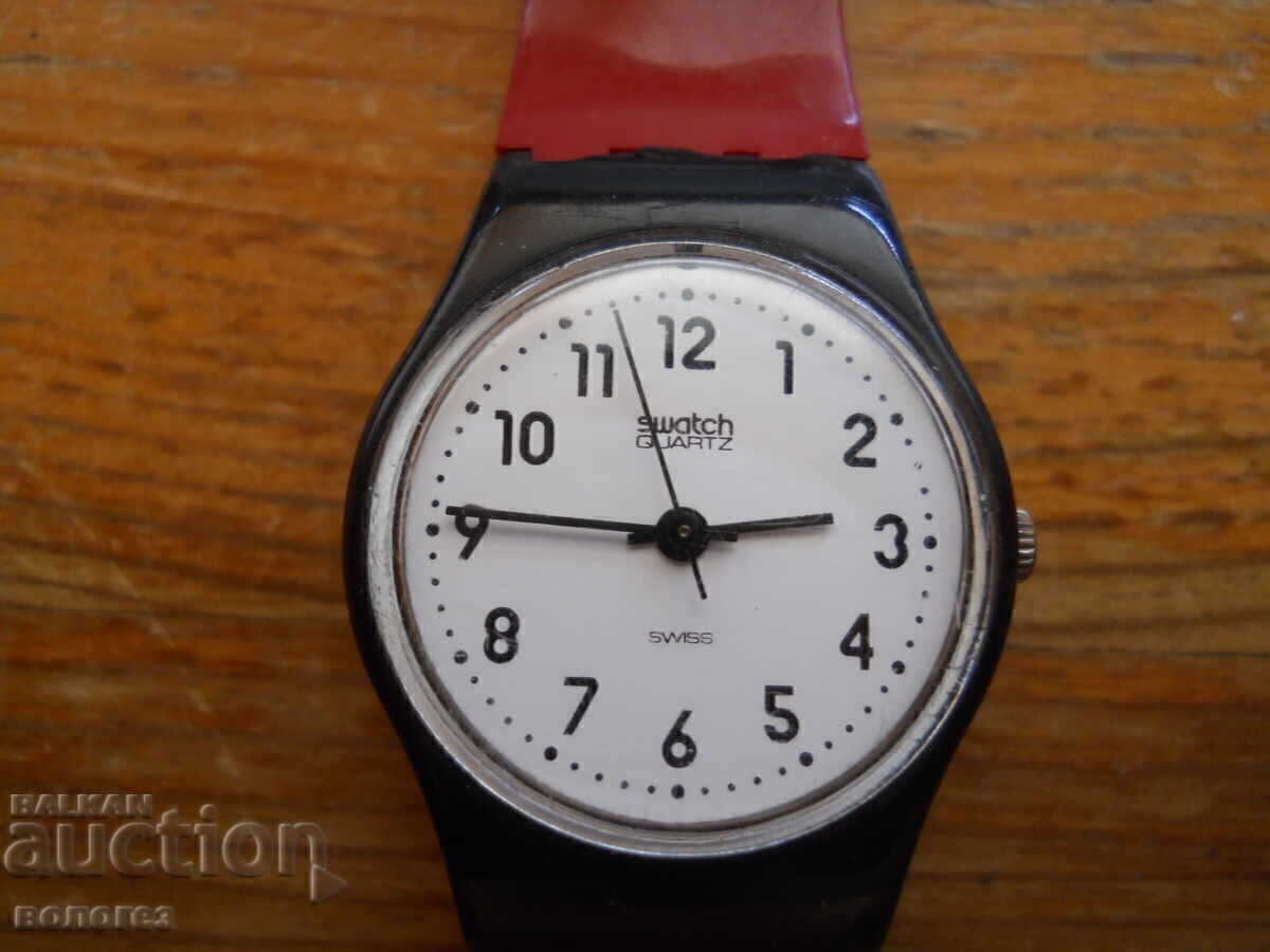 Дамски кварцов часовник "Swatch" - Швейцария Дамски кварцов часовник "Swatch" - Швейцария
