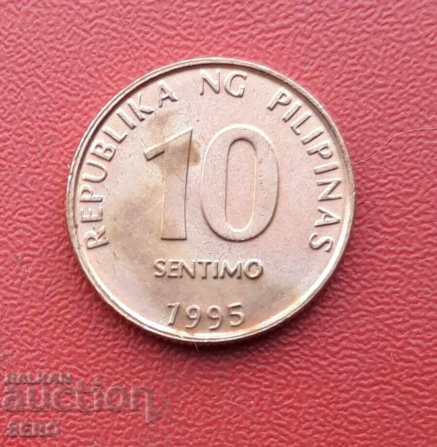 Filipine-10 cenți 1995 Filipine-10 cenți 1995
