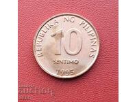 Filipine-10 cenți 1995