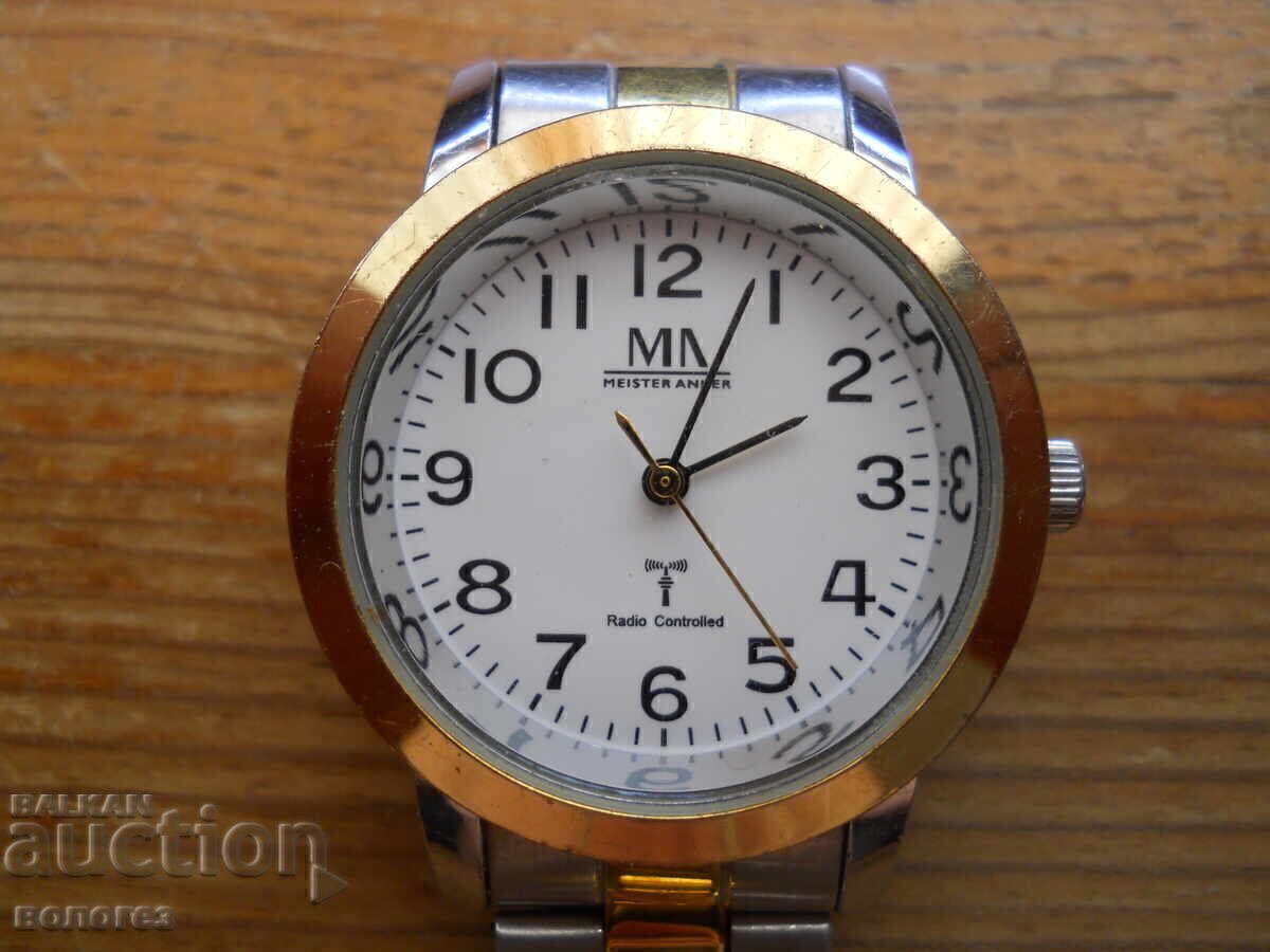Radio-controlled clock "Meister Anker" - Germany