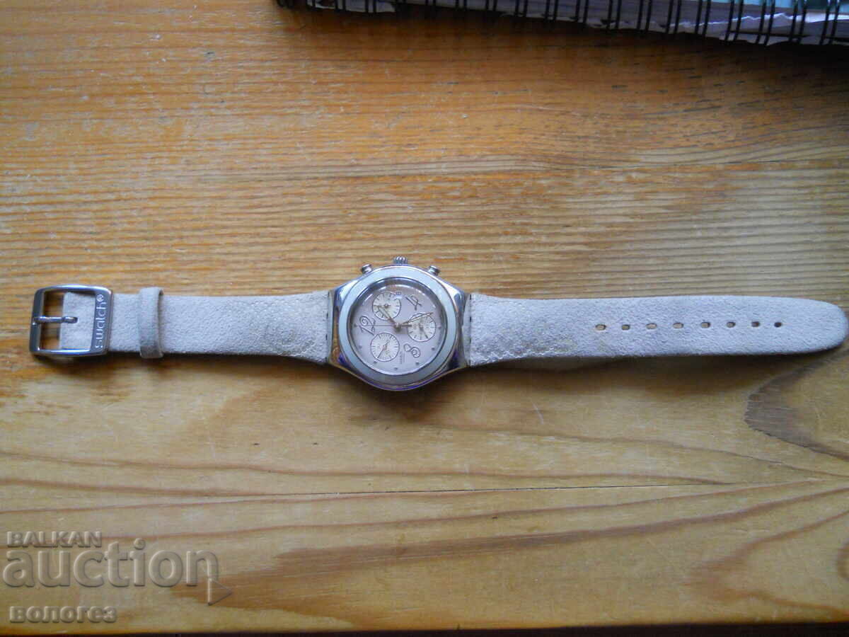 Доставка на Кварцов часовник хронограф "Swatch" - Щвейцария