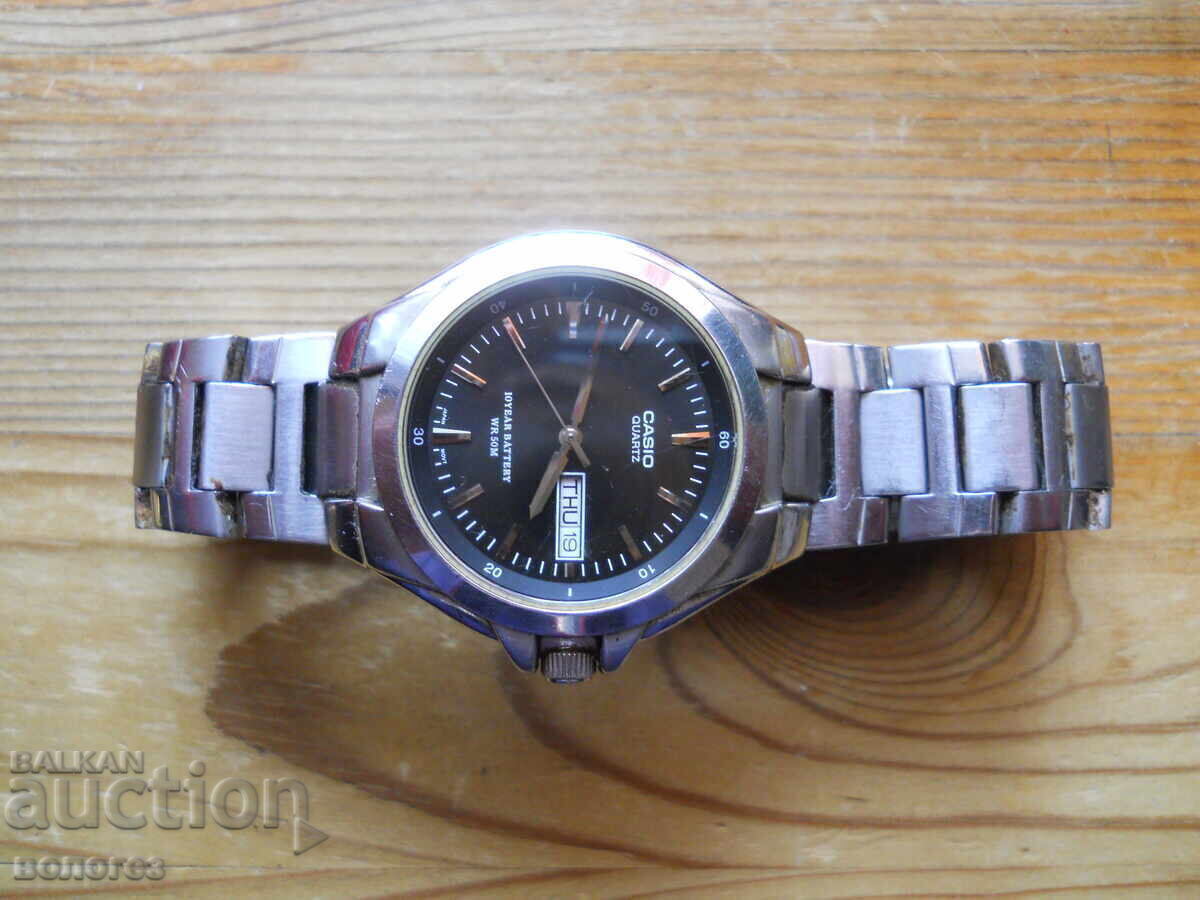 Auction Men's Quartz Watch "Casio MTP-1228D-1AVDF" Auction Men's Quartz Watch "Casio MTP-1228D-1AVDF"