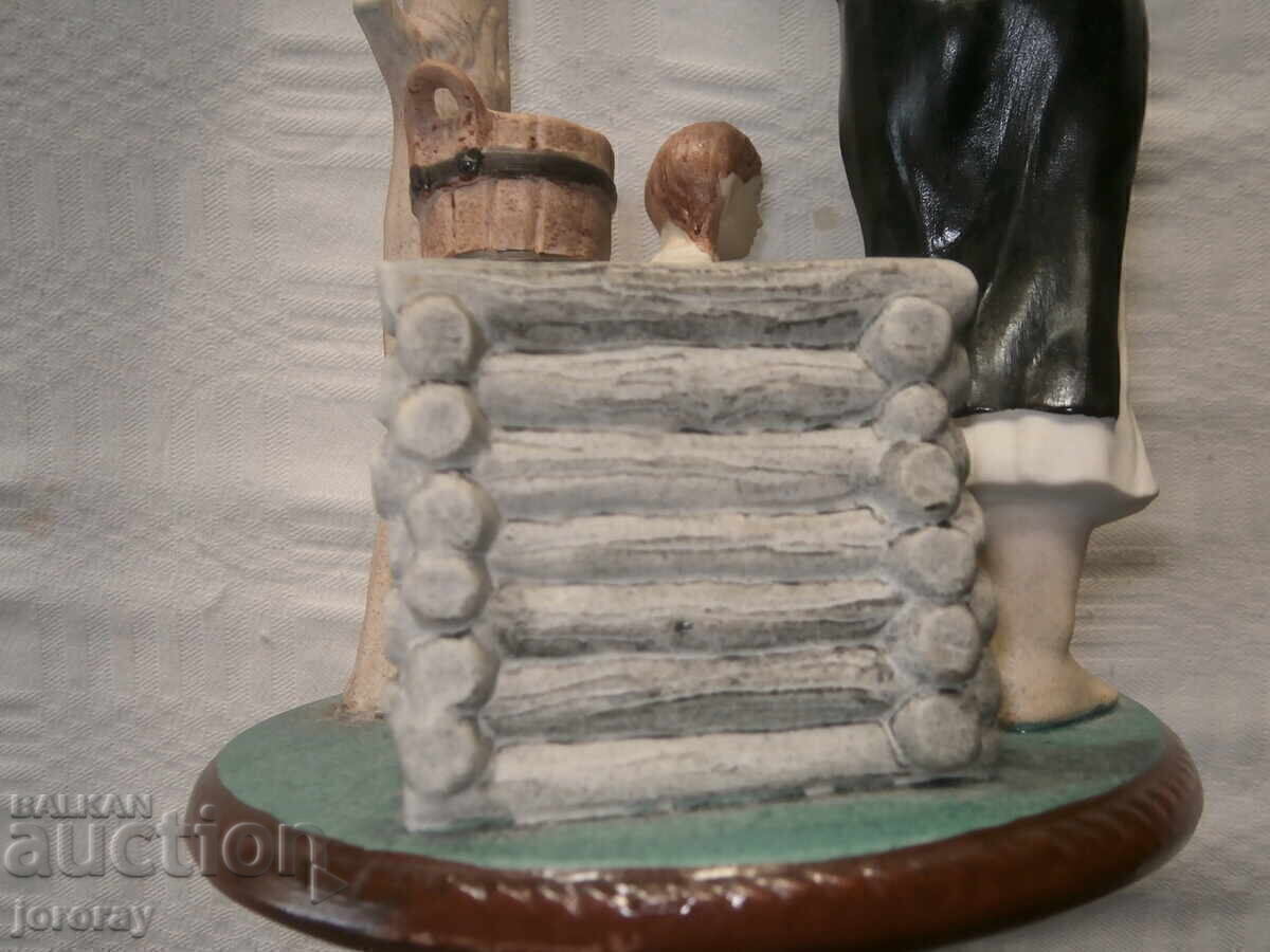 Porcelain figure 28x15cm. mark - 5