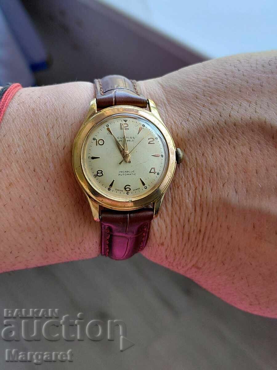 Swiss automatic watch Curtis Bulova Working
