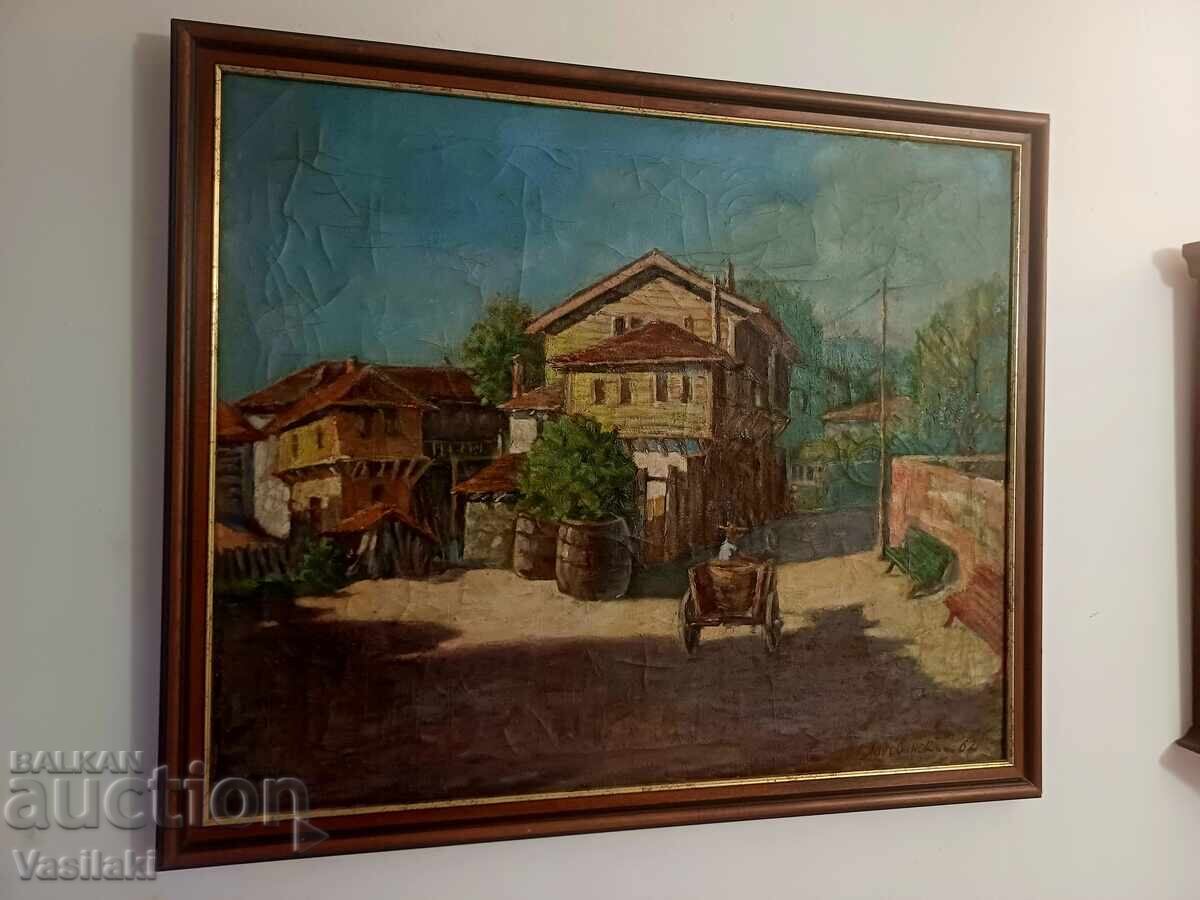 Δημοπρασία Όμορφος παλιός βουλγαρικός πίνακας