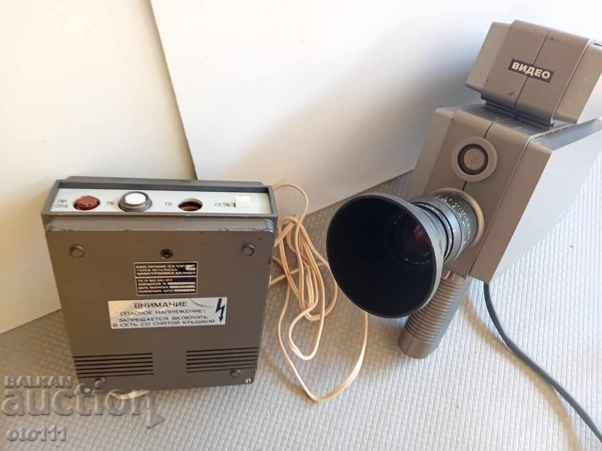 VINTAGE VIDEO CAMERA ELEKTRONIKA 822 - USSR - 6 VINTAGE VIDEO CAMERA ELEKTRONIKA 822 - USSR - 6
