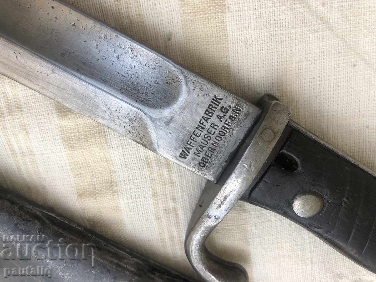 Δημοπρασία Γερμανική/Τουρκική ξιφολόγχη Mauser K98/05 κοντή