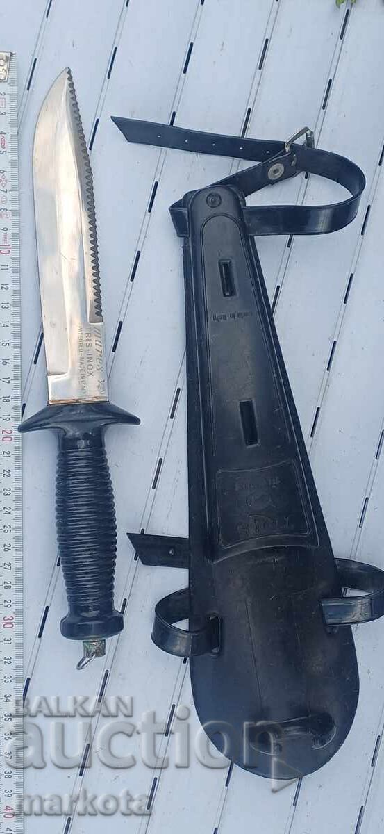 Аукцион Водолазки, подводничарски боен нож -,,MARES"- Italy Аукцион Водолазки, подводничарски боен нож -,,MARES"- Italy
