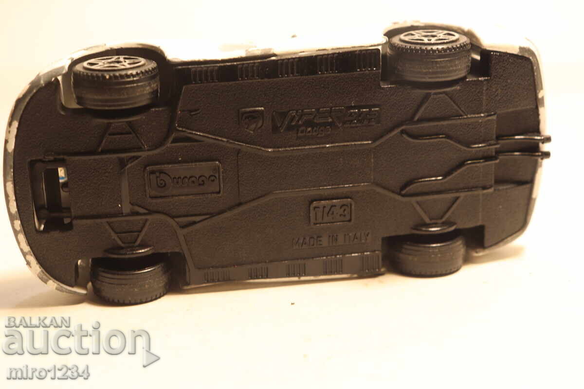 1/43 BBURAGO DODGE VIPER ΜΟΝΤΕΛΟ ΑΥΤΟΚΙΝΗΤΟΥ ΠΑΙΧΝΙΔΙ - 7