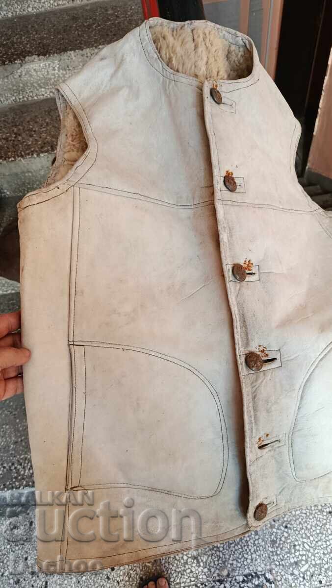 Βασιλικό στρατιωτικό δερμάτινο γιλέκο Β'ΠΠ
