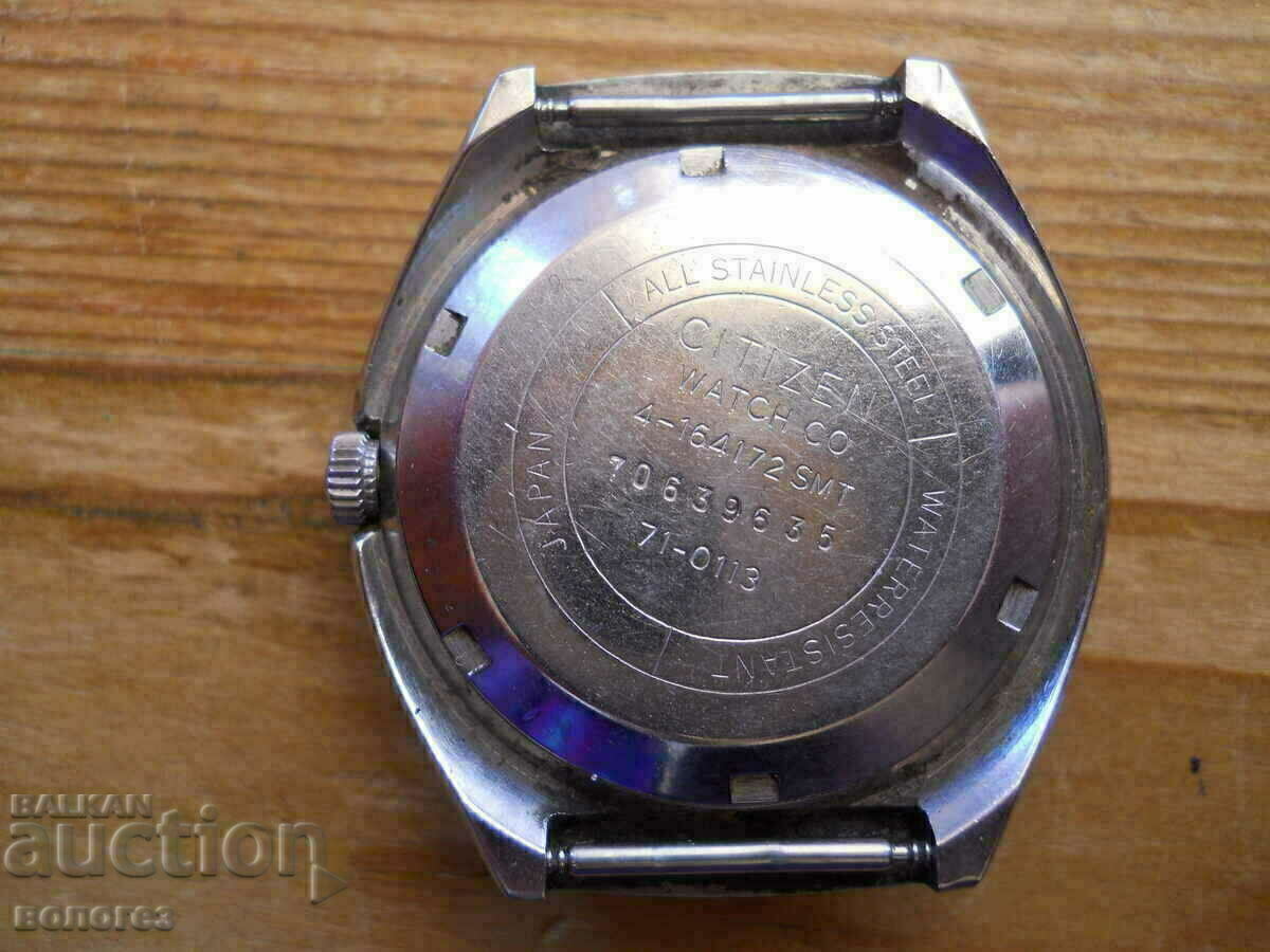 Men's wristwatch "Citizen Automatic" - working with price € 25.60 | 50.07 BGN