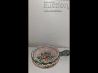 Farfurie decorativă italiană din ceramică