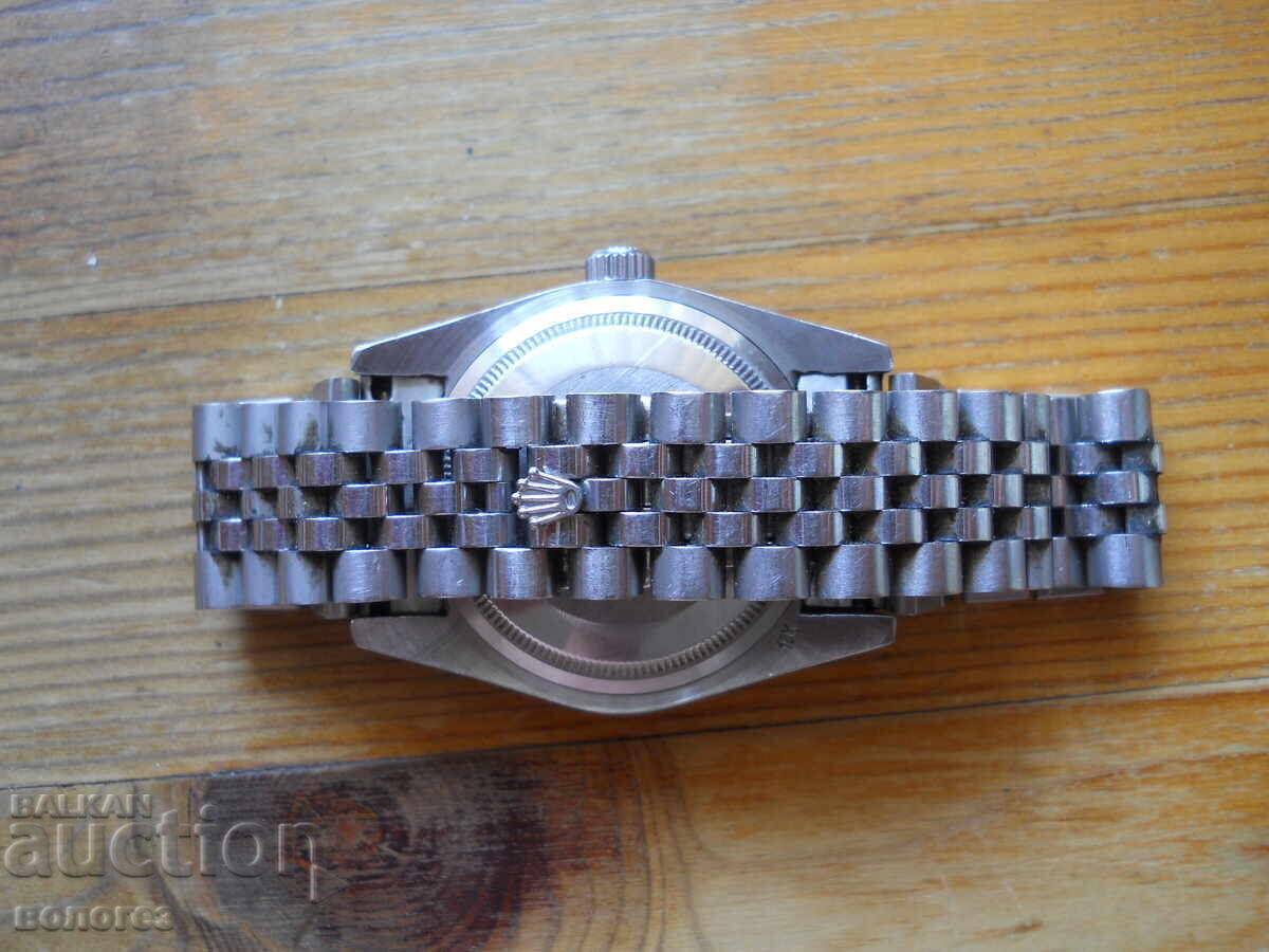 Аукцион Часовник - автомат "Rolex Datejust" (позлатен) реплика