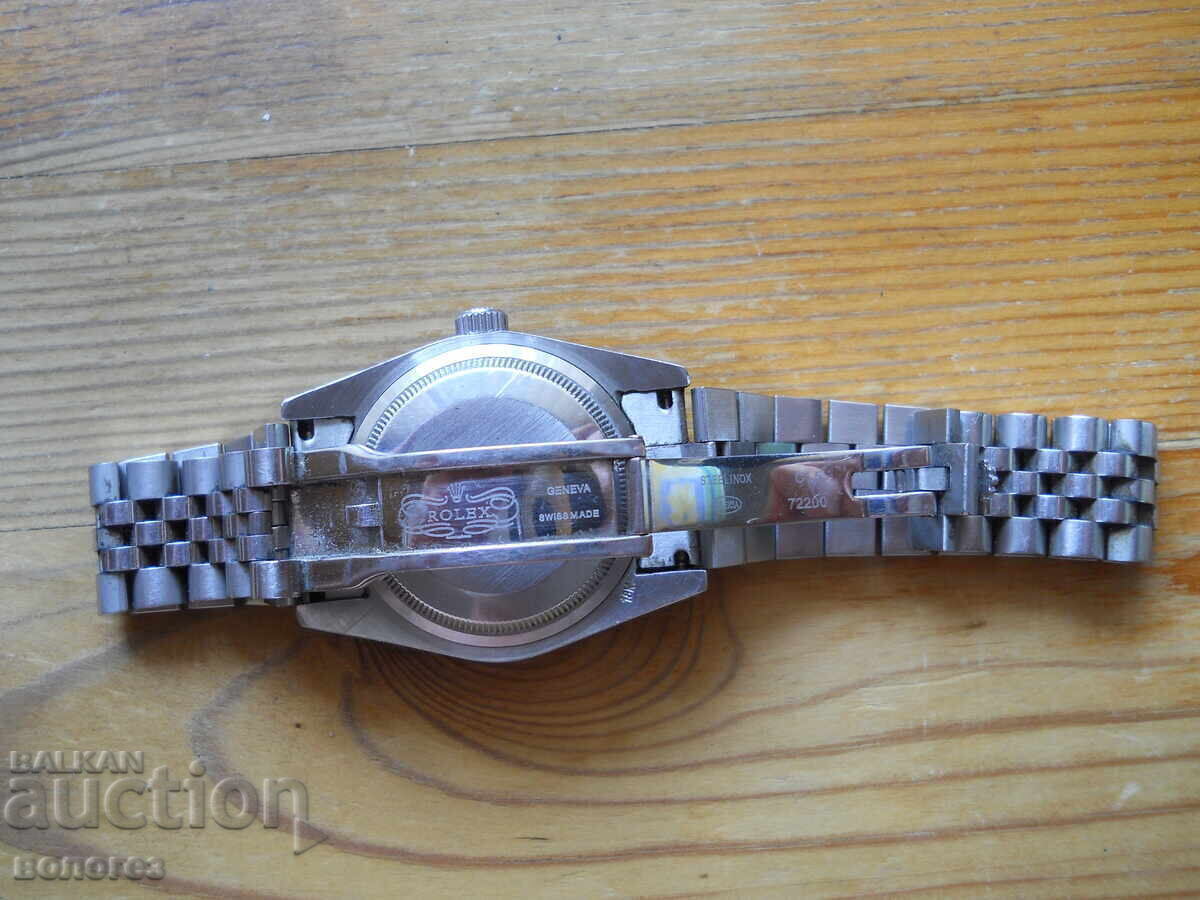 Часовник - автомат "Rolex Datejust" (позлатен) реплика - 5