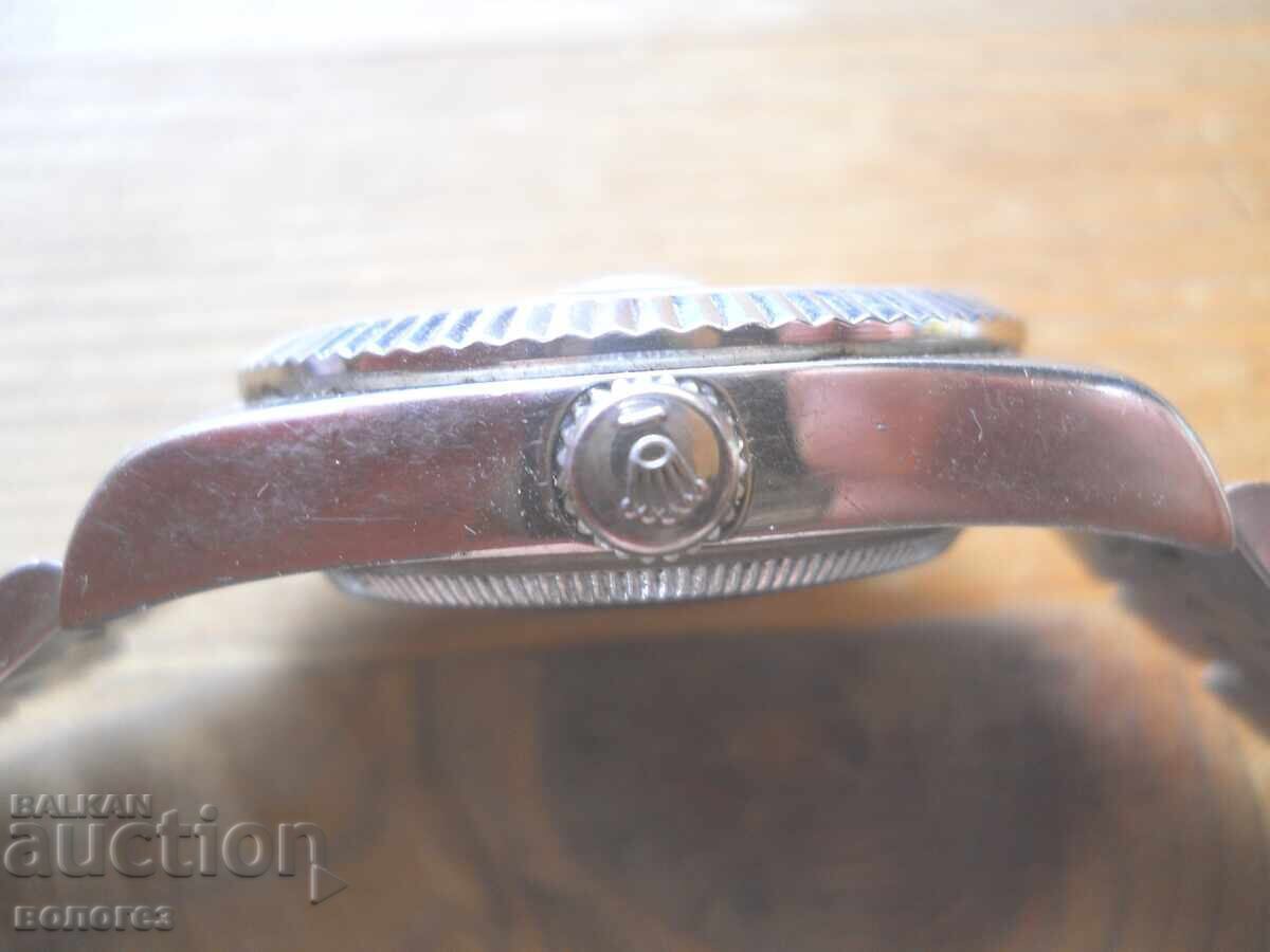 Часовник - автомат "Rolex Datejust" (позлатен) реплика - 7