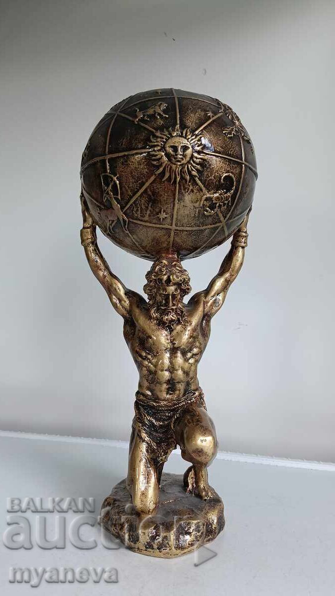 „Atlas“ cu sfera cerească și semnele zodiacale „Atlas“ cu sfera cerească și semnele zodiacale