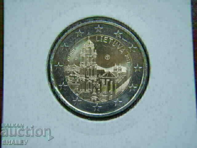 2 euro 2017 Litva "Vilnius" /Литва/ - Unc (2 евро)