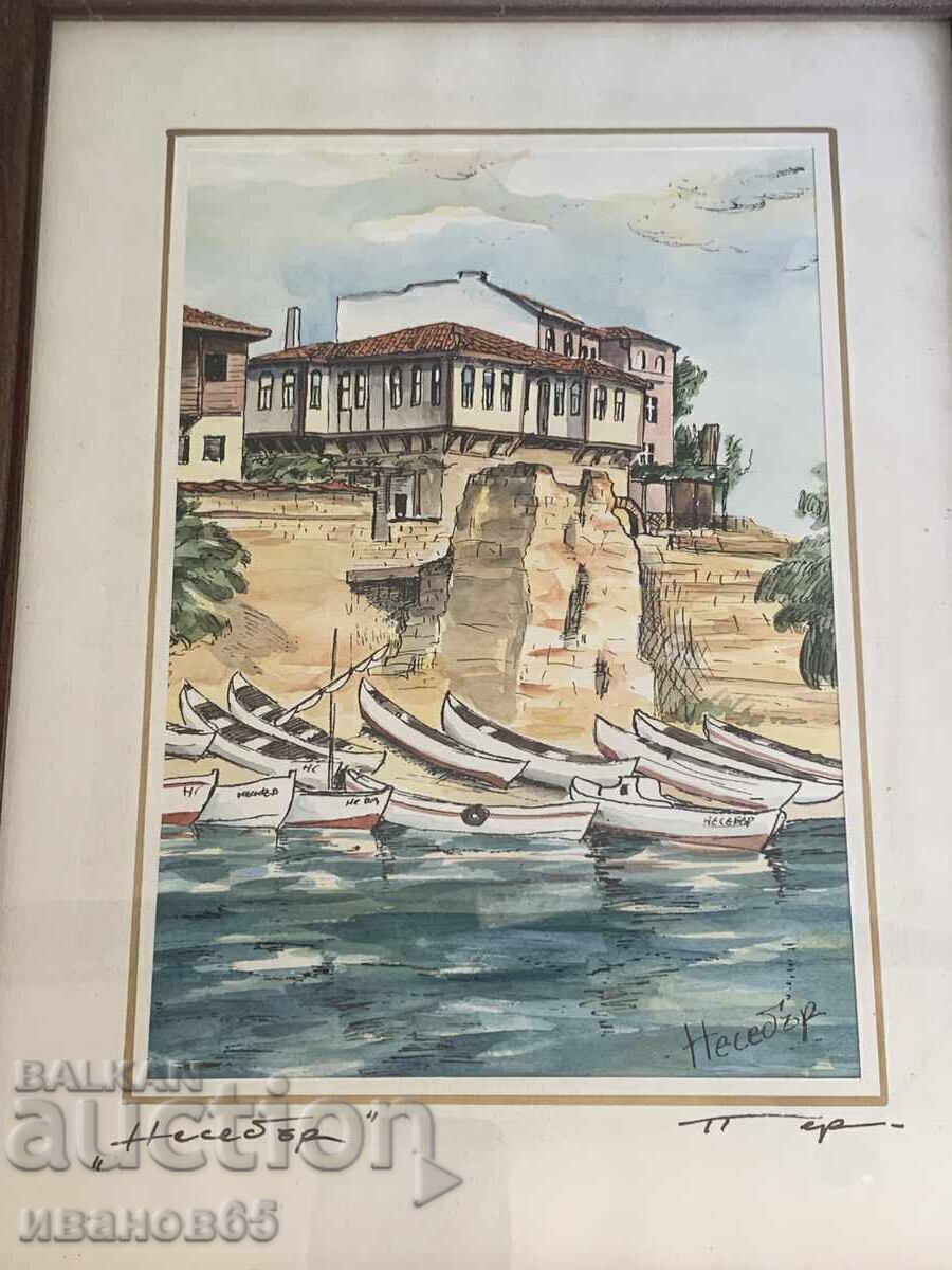 Painting Nessebar with price € 25.56 | 49.99 BGN Painting Nessebar with price € 25.56 | 49.99 BGN