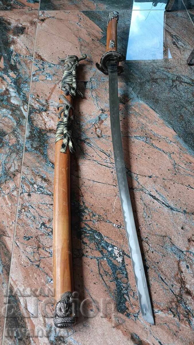 Катана, самурайски меч, 1 метър - 7 Катана, самурайски меч, 1 метър - 7