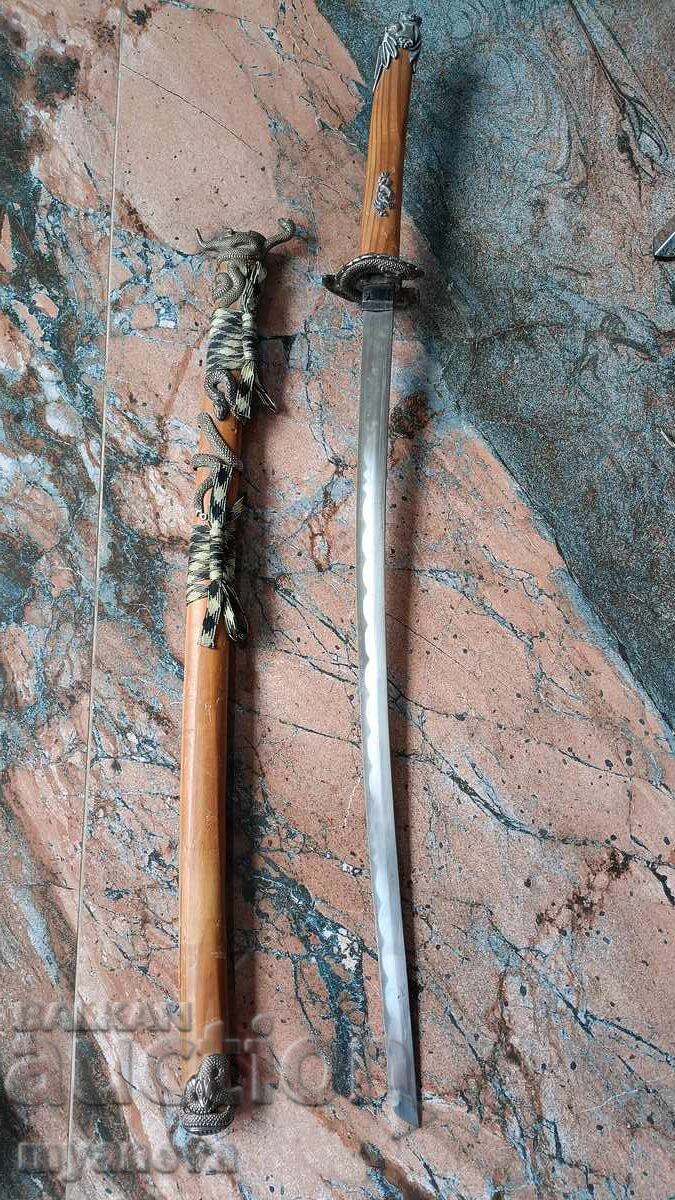 Катана, самурайски меч , 80 см с цена € 100.00 | 195.58 лв.