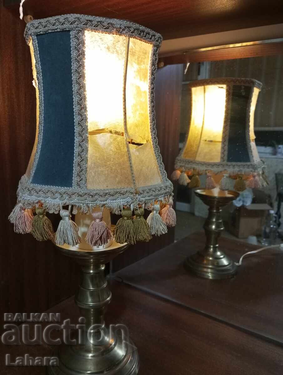Antique bedside, table lamp bronze - 6 Antique bedside, table lamp bronze - 6