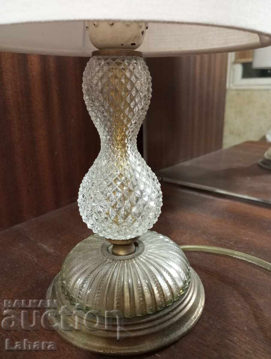 Antique glass bedside lamp with price € 17.00 | 33.25 BGN Antique glass bedside lamp with price € 17.00 | 33.25 BGN