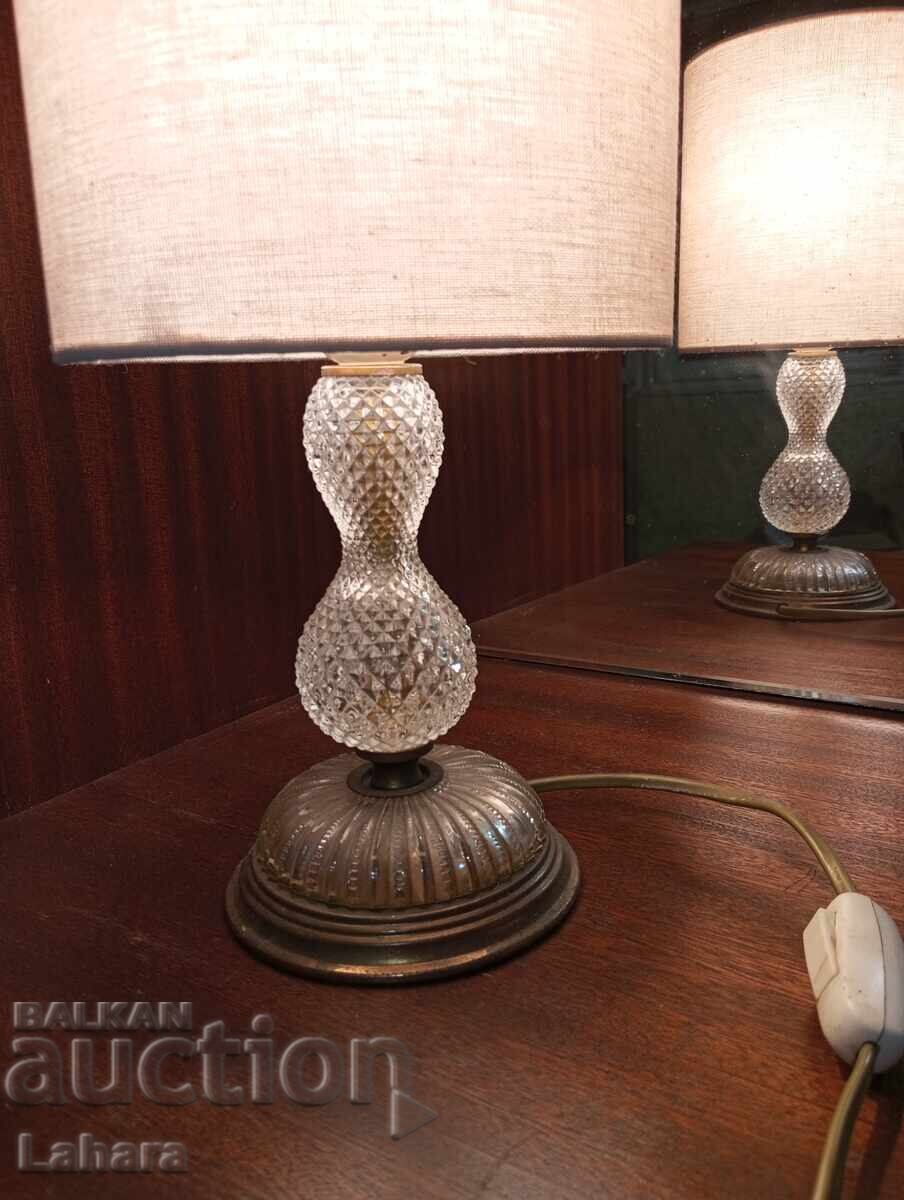 Antique glass bedside lamp - 7 Antique glass bedside lamp - 7