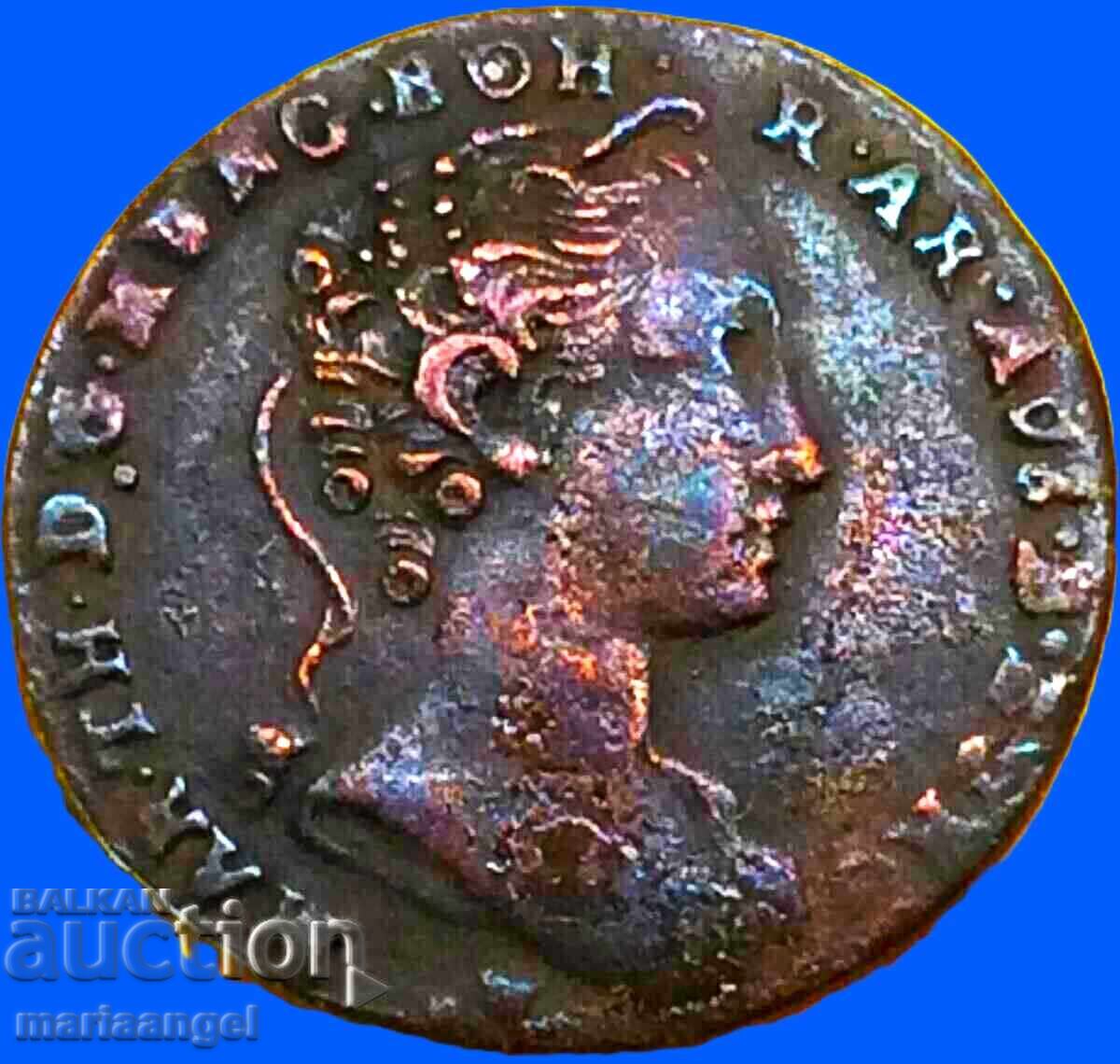 Austrian Netherlands 1 Liard 1745 1/2 Ord Maria Theresa - 7