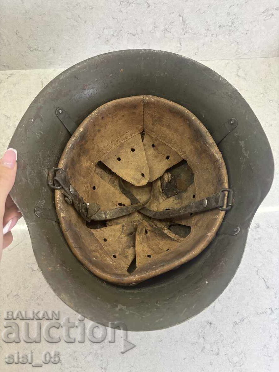Βουλγαρικό στρατιωτικό κράνος με σήμα - 6