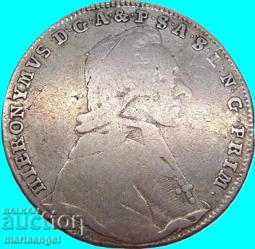 20 Kreuzer 1782 Austria Salzburg Silver with price € 43.00 | 84.10 BGN