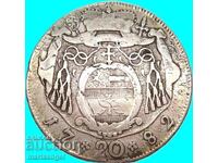 20 Kreuzer 1782 Austria Salzburg Silver