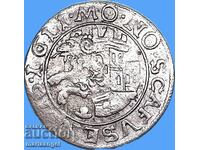 3 кройцера 1611 Швейцария (овца изскача от замъка) сребро