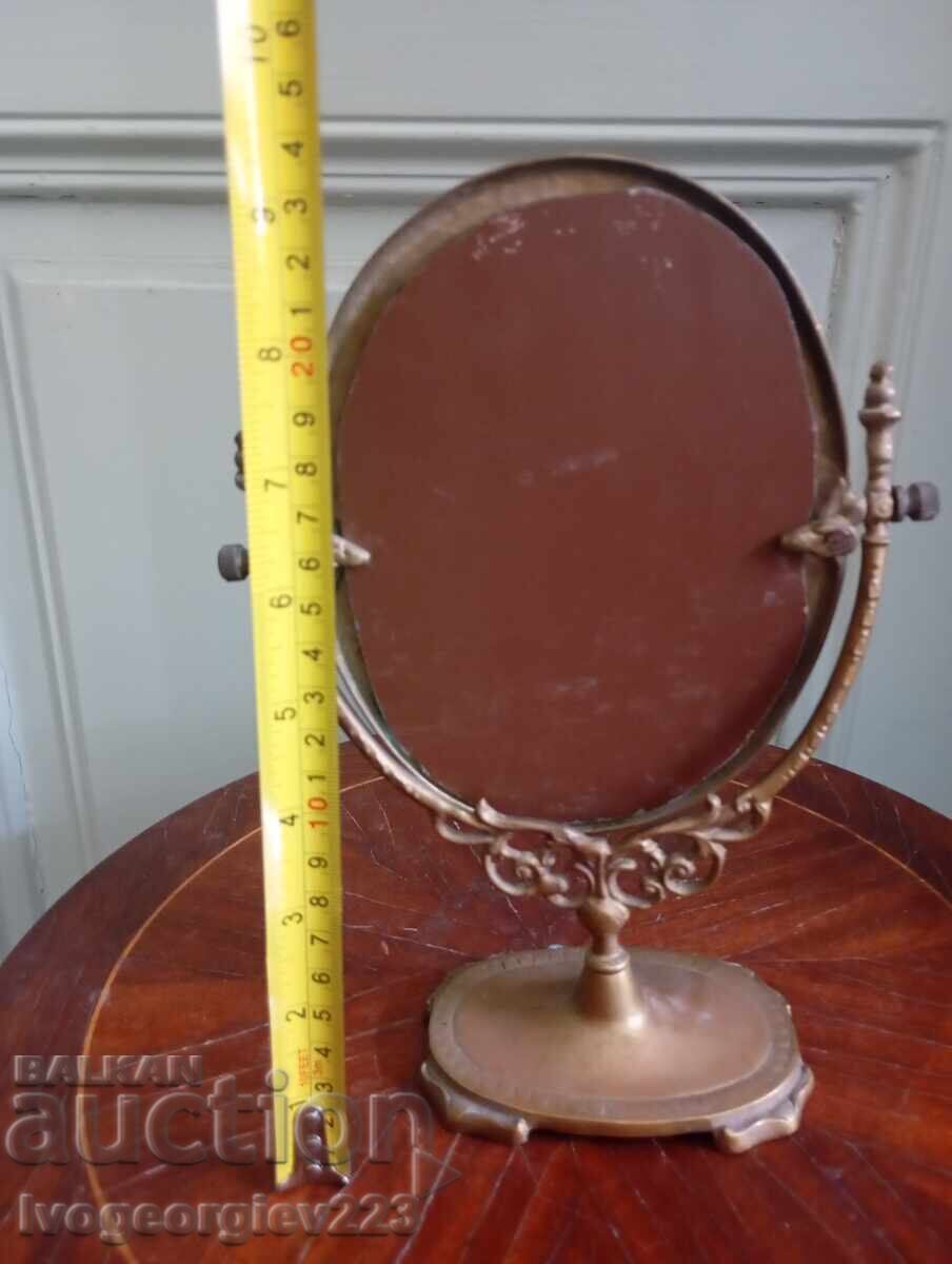 Antique brass mirror with price € 47.00 | 91.92 BGN Antique brass mirror with price € 47.00 | 91.92 BGN