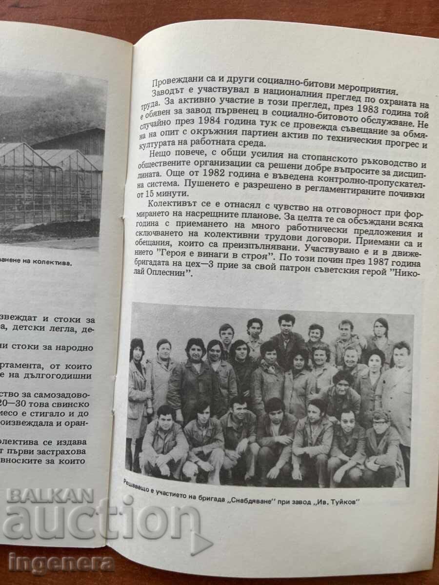 Auction ESSAY ON THE "IVAN TUYKOV" FACTORY - TETEVEN BY M. PAVLOV Auction ESSAY ON THE "IVAN TUYKOV" FACTORY - TETEVEN BY M. PAVLOV